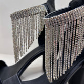 خرید کفش مجلسی زنانه شرشره ای مشکی