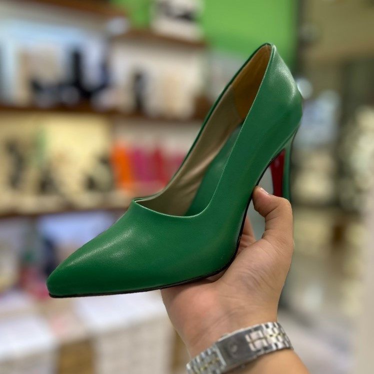 خرید کفش مجلسی سبز