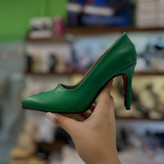 خرید کفش زنانه مجلسی سبز یلدایی