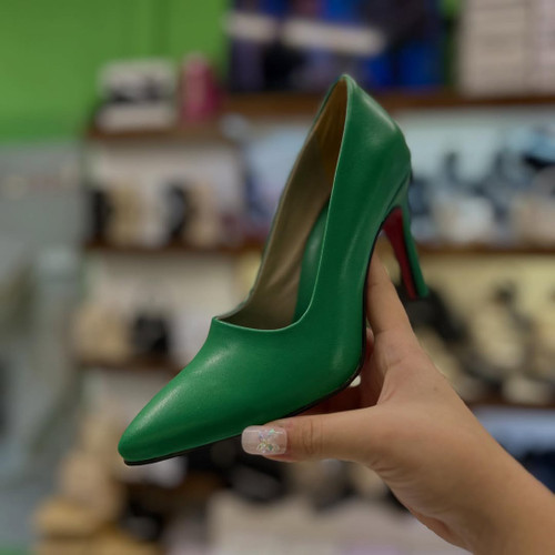 کفش زنانه سبز یلدایی