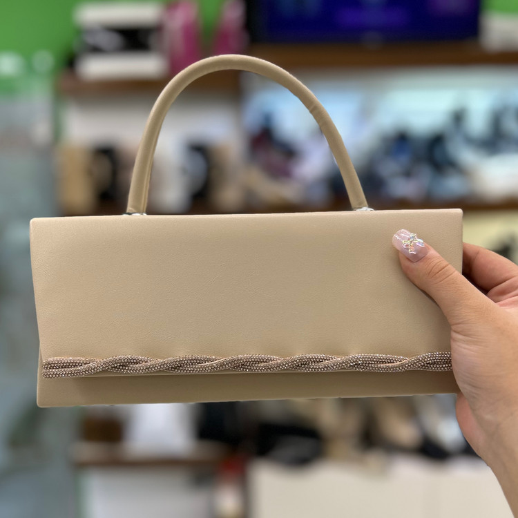 عکس ست کیف و کفش مجلسی زنانه کرم