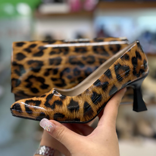 خرید ست کیف و کفش پلنگی