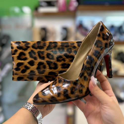 خرید ست کیف و کفش پلنگی