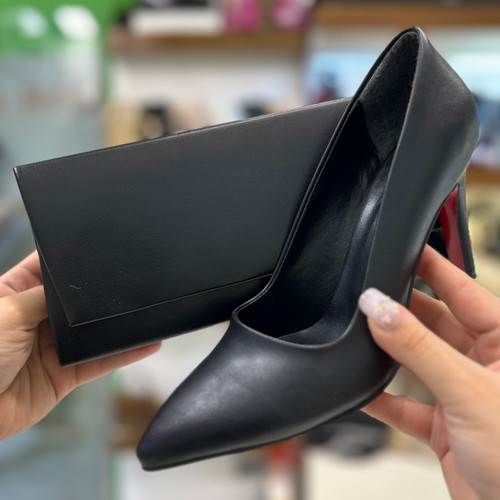 خرید ست کیف کفش مجلسی مشکی