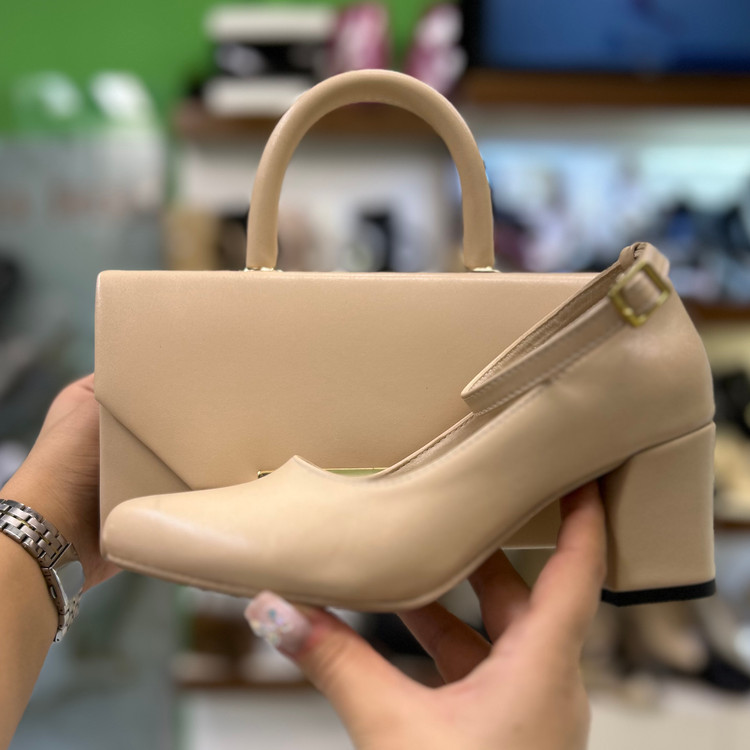 قیمت ست کیف وکفش مجلسی کرم