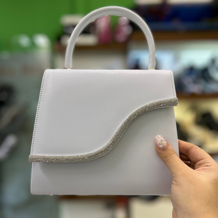 خرید کیف بزرگسفید عروس