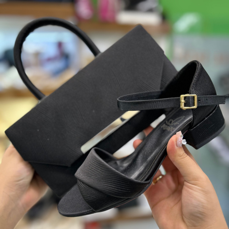 خرید ست کیف و کفش مجلسی پاشنه ۴ سانت