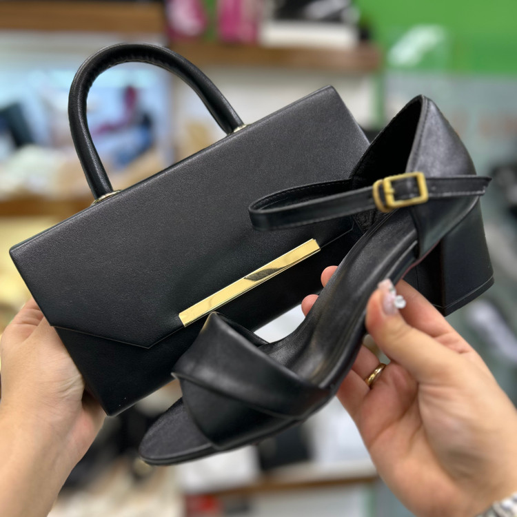 خرید ست کیف و کفش مجلسی جلو باز