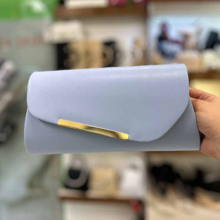 عکس کیف شب مجلسی زنانه آبی آسمانی