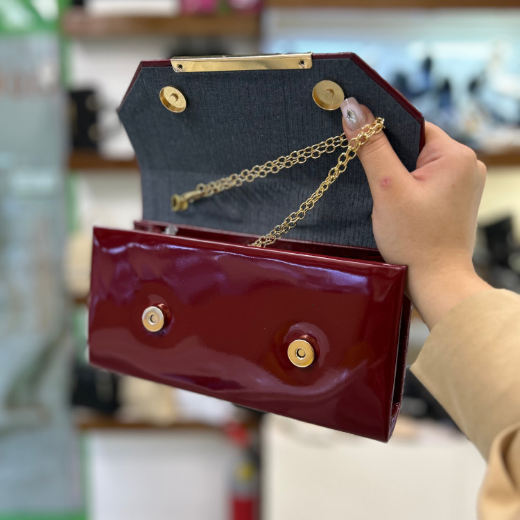 عکس کیف زرشکی زنانه