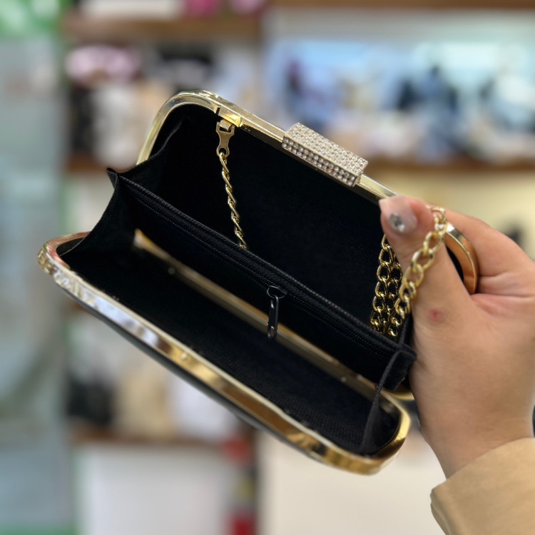 قیمت و عکس کیف شب مجلسی مشکی