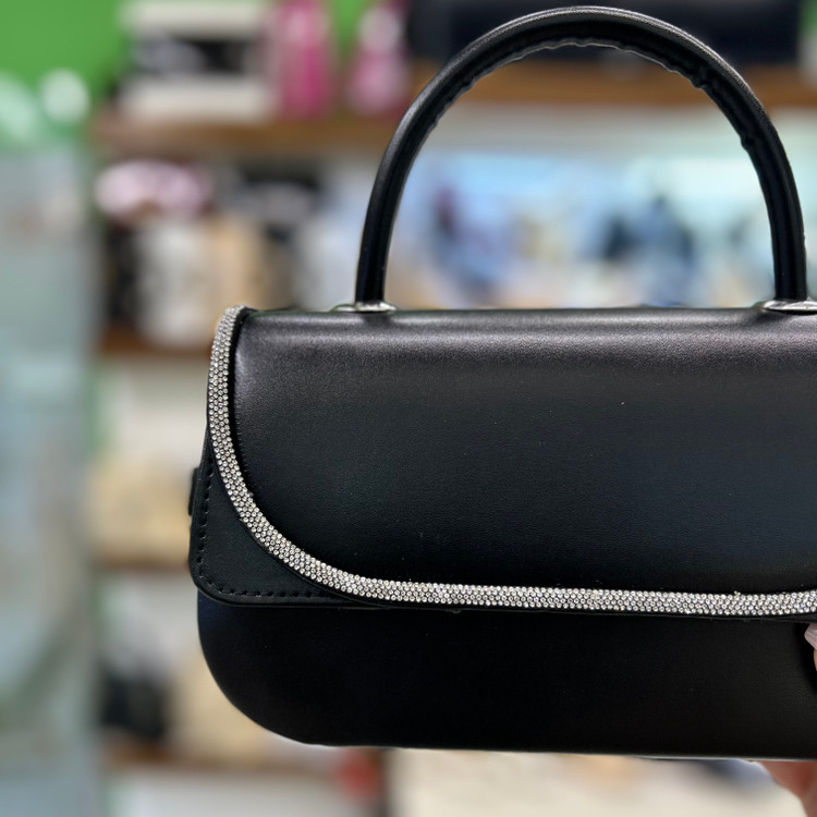 عکس کیف مجلسی دسته دار زنانه چرم