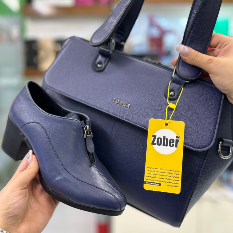 قیمت ست کیف و کفش سورمه ای اداری