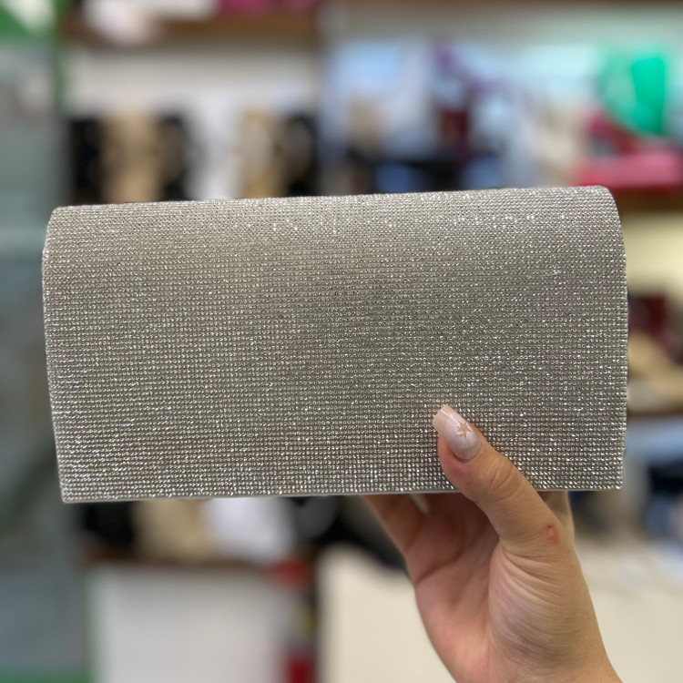 قیمت و خرید کیف شب زنانه فول نگین مشکی