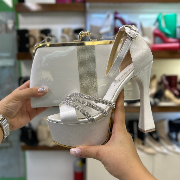 قیمت و عکس ست کیف و کفش پاشنه ۱۵ سانتی مجلسی