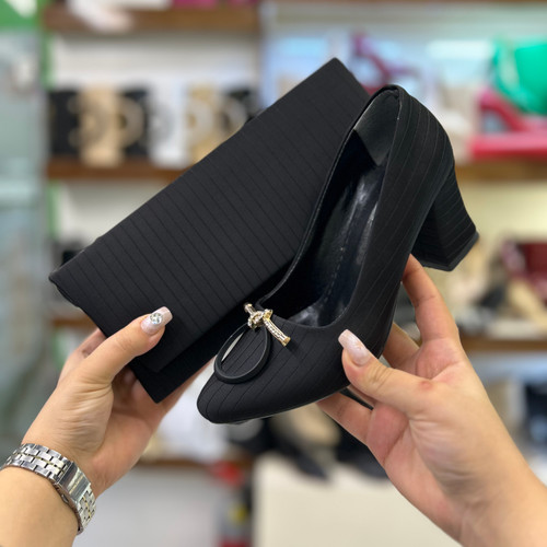 خرید ست کیف و کفش زنانه مجلسی پاشنه پهن