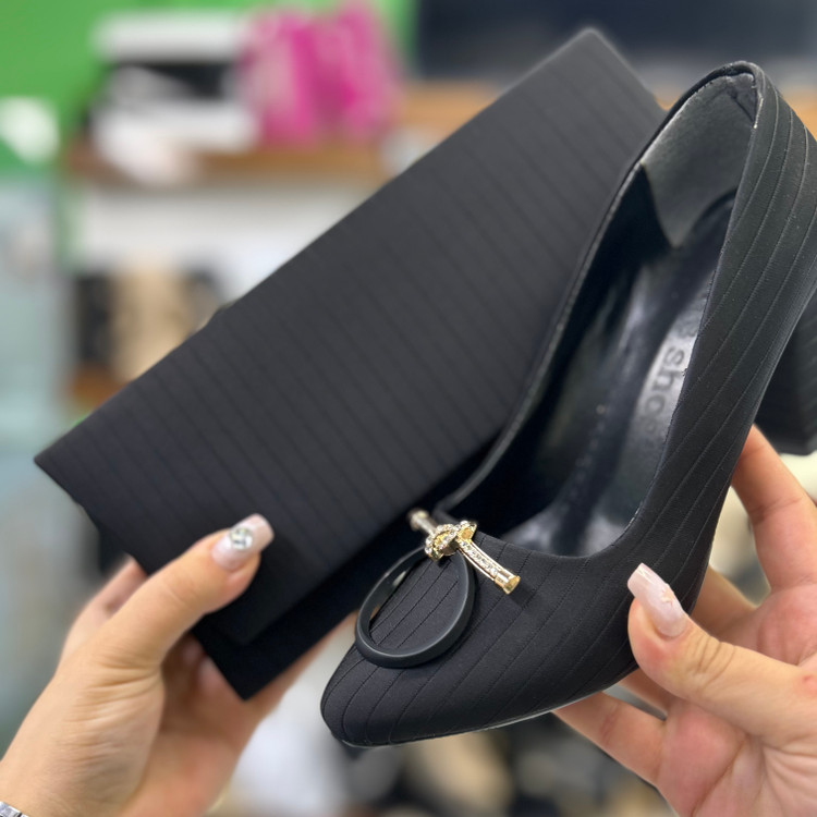 قیمت و عکس ست کیف و کفش مجلسی زنانه پاشنه پهن