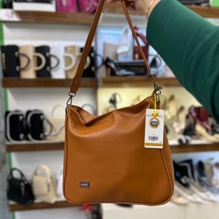 خرید و قیمت کیف بزرگ دسته دار زنانه عسلی برند زوبر