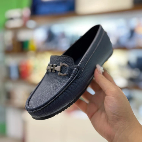 خرید کفش کالج زنانه پیو طبی راحتی بزرگ پا تا سایز ۴۲ سورمه ای