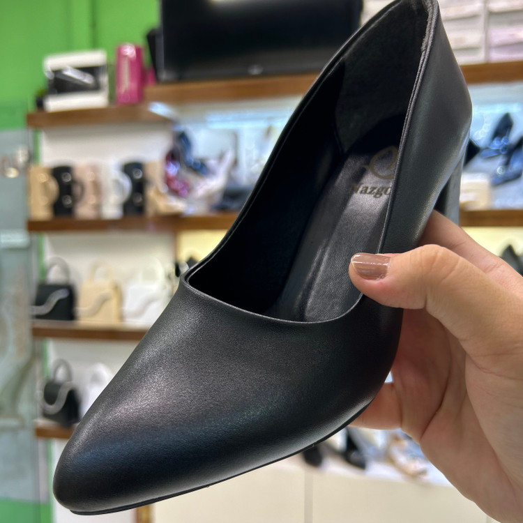 عکس و قیمت کفش پاشنه دار زنانه ساده و شیک قالب بزرگ پا تا ۴۲