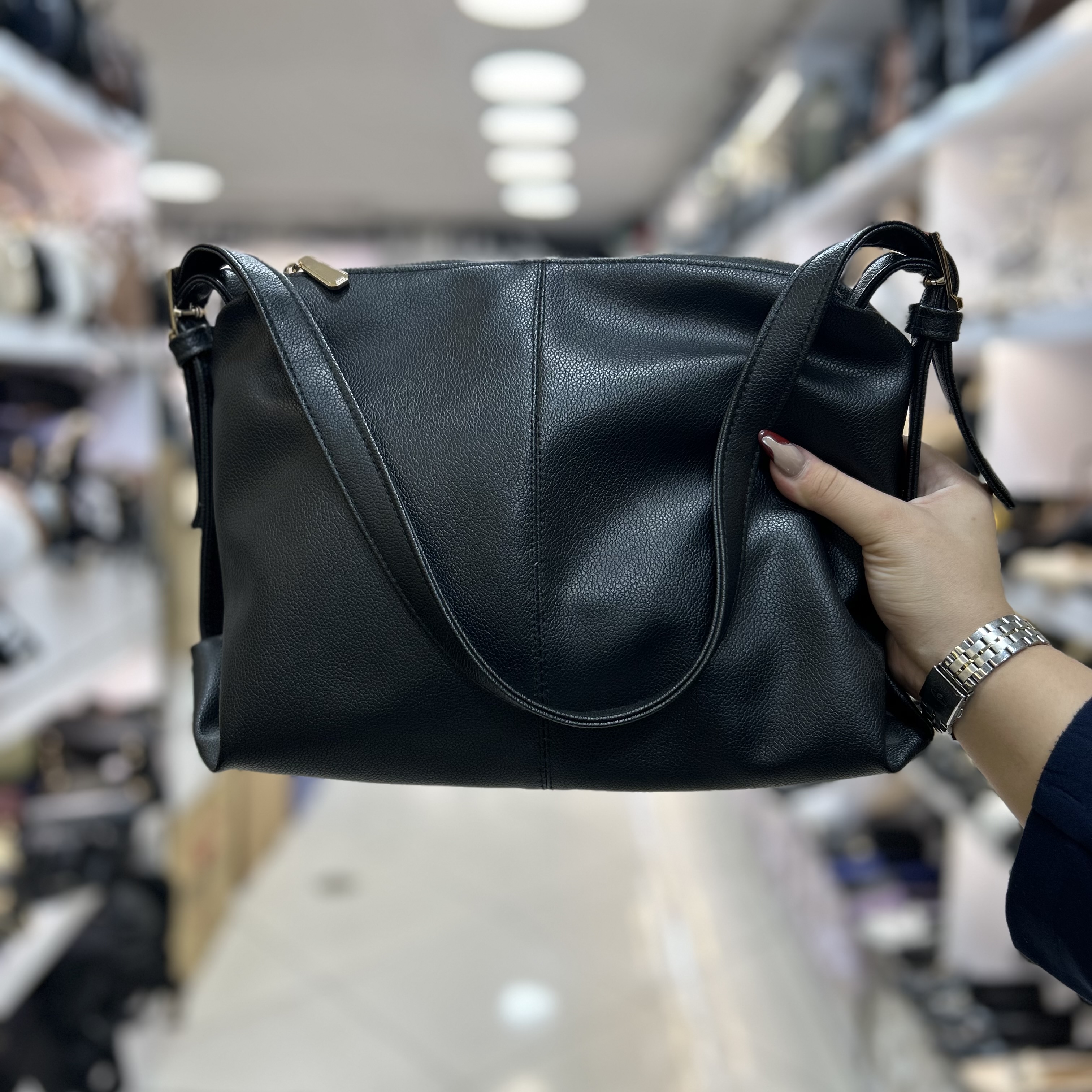 کیف بزرگ زنانه دوشی و دستی  شل کد ۱۶۱